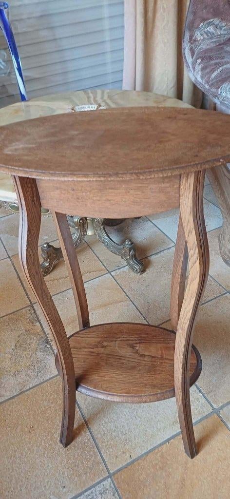 Sellette bois, Antiquités & Art, Antiquités | Meubles | Tables, Enlèvement