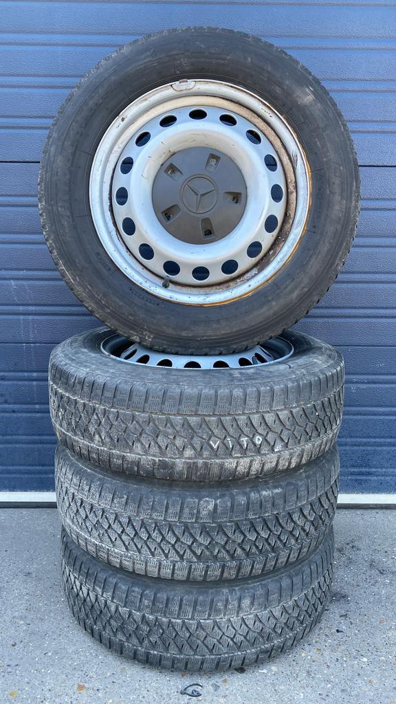 Mercedes-Benz Vito Viano velgen 205-65-16 5x112 - Set 20.55, Auto-onderdelen, Banden en Velgen, -, Banden en Velgen, All Season