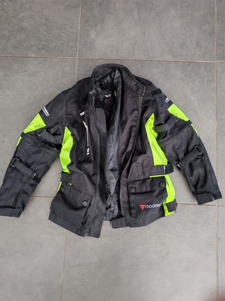 Kindermotorjas Modeka, Motoren, Ophalen, Jas | textiel, Kinderen, Nieuw zonder kaartje