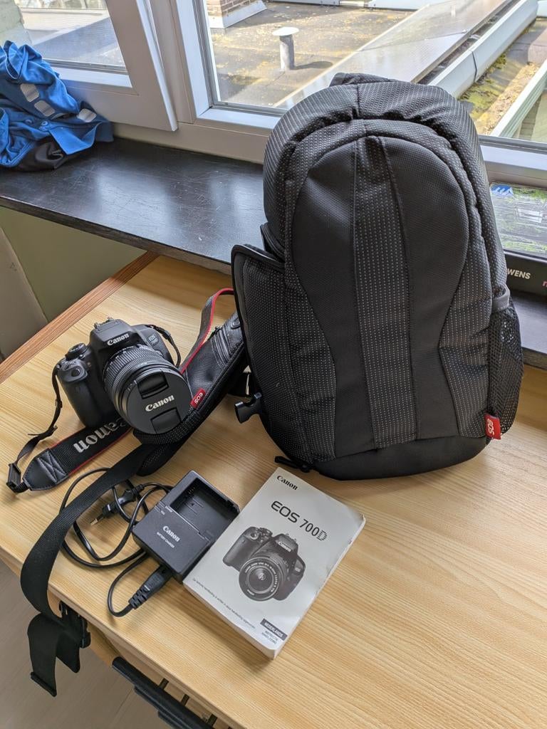 Canon camera met zoomobjectief, Audio, Tv en Foto, Ophalen, Canon