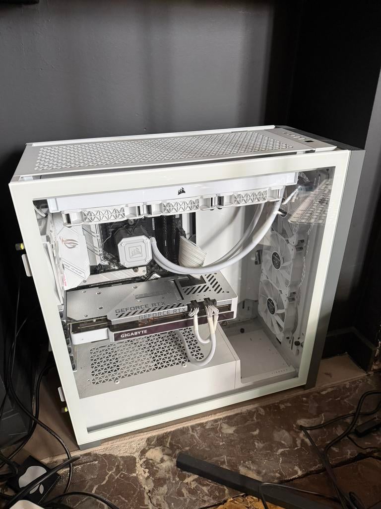 Witte High-End Gaming PC (Ryzen 9 5900X / RTX 3070 Ti), Enlèvement ou Envoi, Utilisé, Gaming, SSD