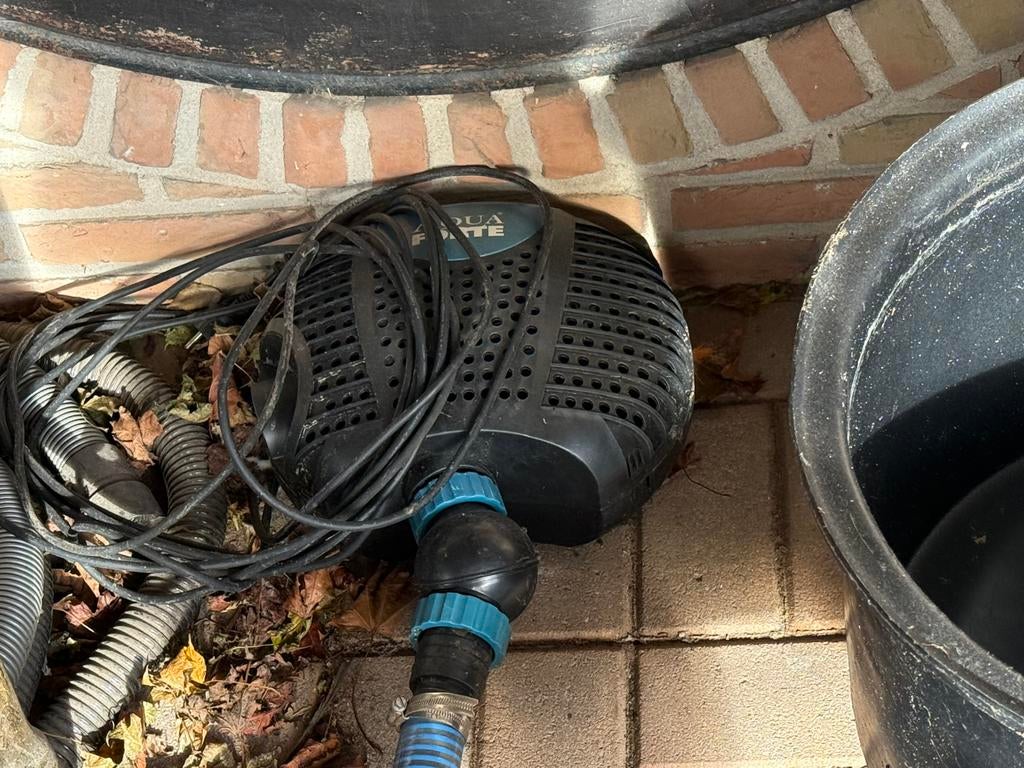 Vijverfilter met pomp, Ophalen, Gebruikt, Vijverfilter