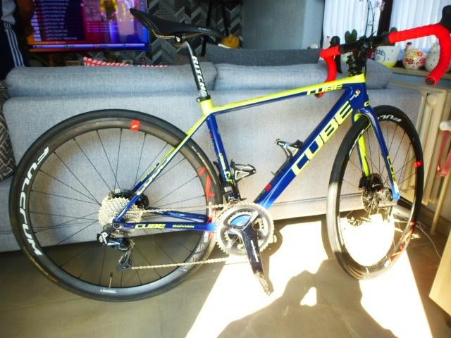 Fiets CUBE, Fietsen en Brommers, Fietsen | Heren | Sportfietsen en Toerfietsen, Zo goed als nieuw, Overige merken, Meer dan 20 versnellingen