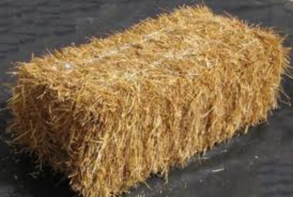 petits ballots de pailles de froment, Enlèvement