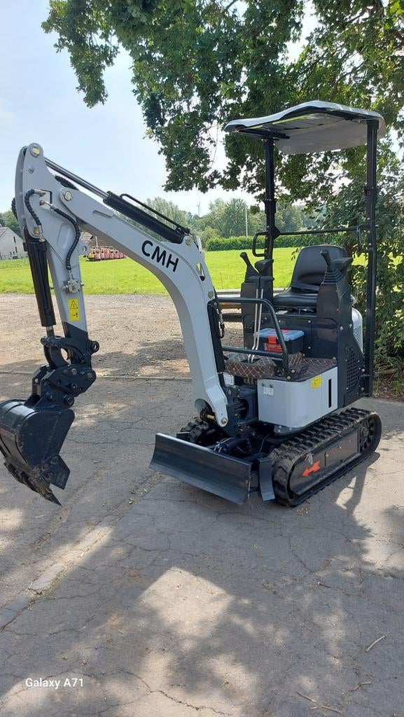 NIEUWE 1T minigraver met joystick KNALPRIJS!, Zakelijke goederen, Machines en Bouw | Kranen en Graafmachines, Graafmachine, Ophalen