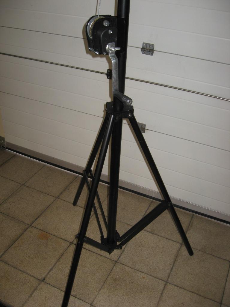 Doughty Nebula 33 Black T55201 Lichtstatief - 2 stuks, Musique & Instruments, Pieds, Comme neuf, Lumières ou Lasers, Enlèvement