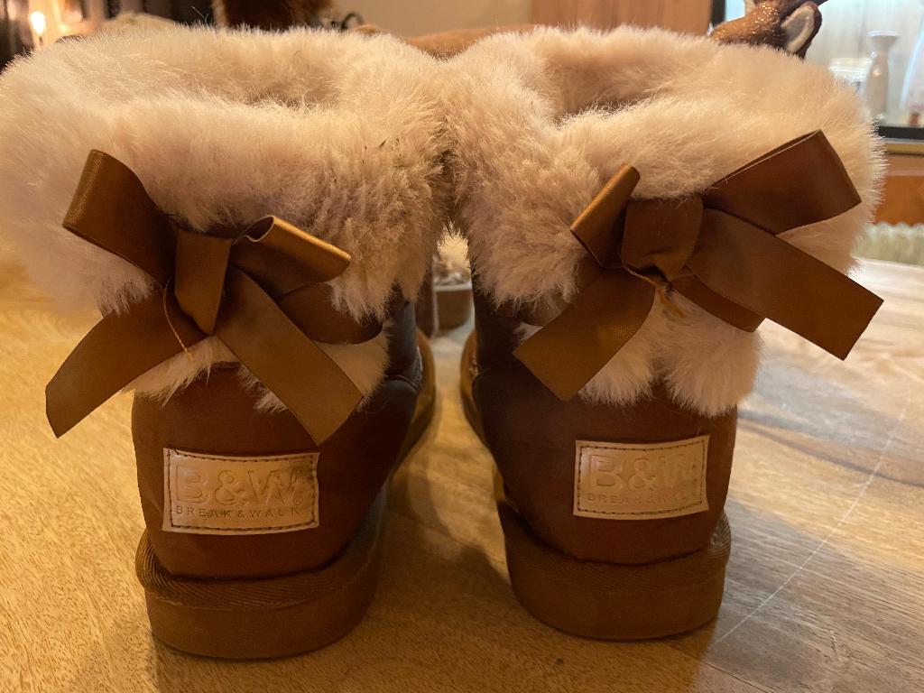 Winterschoenen, Kleding | Dames, Ophalen, Bruin, Overige typen, Zo goed als nieuw