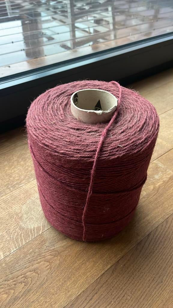 Enorme rol koord van wol of katoen, Hobby en Vrije tijd, Ophalen