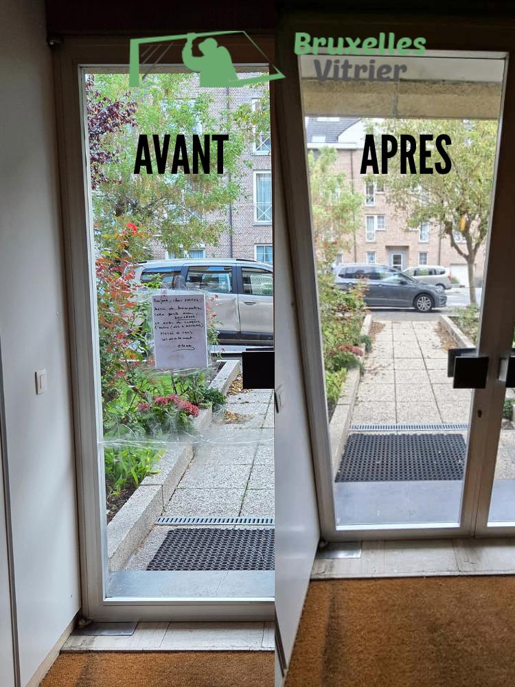 Vitrier Bruxelles et alentours, Service 24h/24, Vitrail