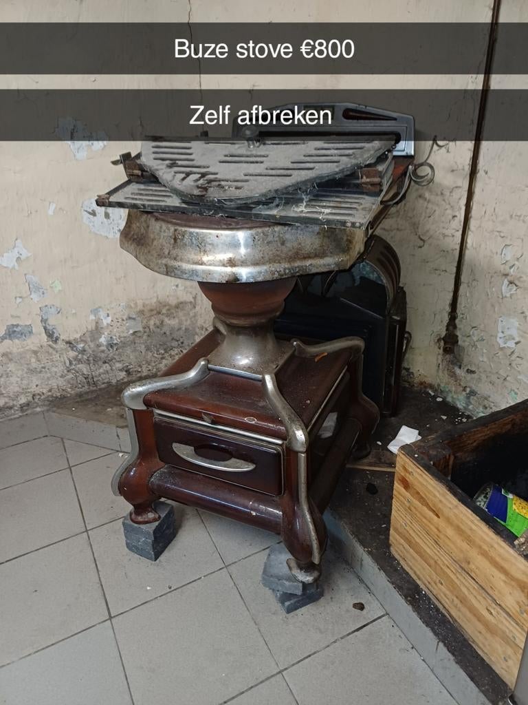 Buze stove, Huis en Inrichting, Ophalen