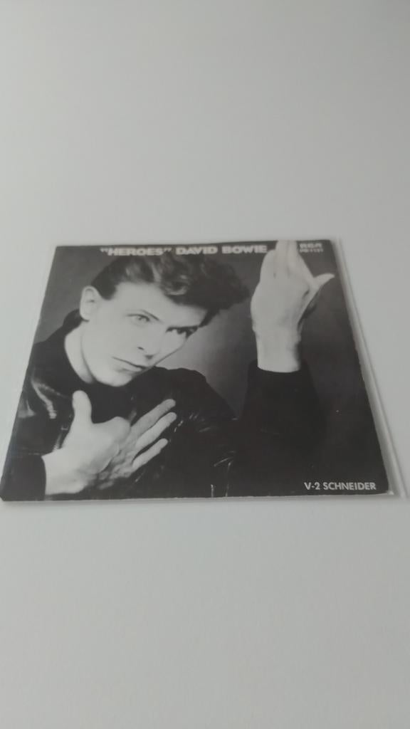 David Bowie - "Heroes"/V-2 Schneider Pb1121, Cd's en Dvd's, Vinyl | Rock, Gebruikt, Ophalen of Verzenden