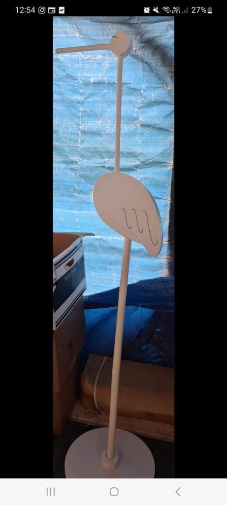 Houten ooievaar, Kinderen en Baby's, Kraamcadeaus en Geboorteborden, Ophalen, Gebruikt, Geboortebord