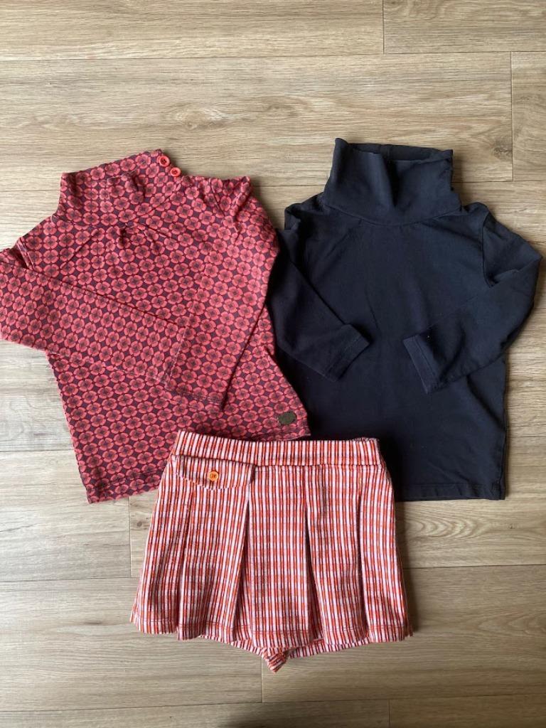 Set broekrokje meisje 98, Kinderen en Baby's, Kinderkleding | Maat 98, Meisje, Ophalen