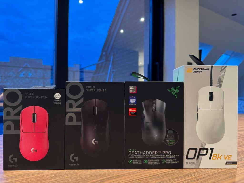 Gaming muis Logitech -razer -Endgame Gear, Computers en Software, Muizen, Ophalen, Zo goed als nieuw, Muis, Gaming muis