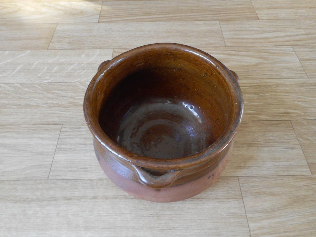 HANGBLOEMPOT IN TERRACOTTA, Tuin en Terras, Bloempotten, Rond, Ophalen of Verzenden, Zo goed als nieuw, Balkon