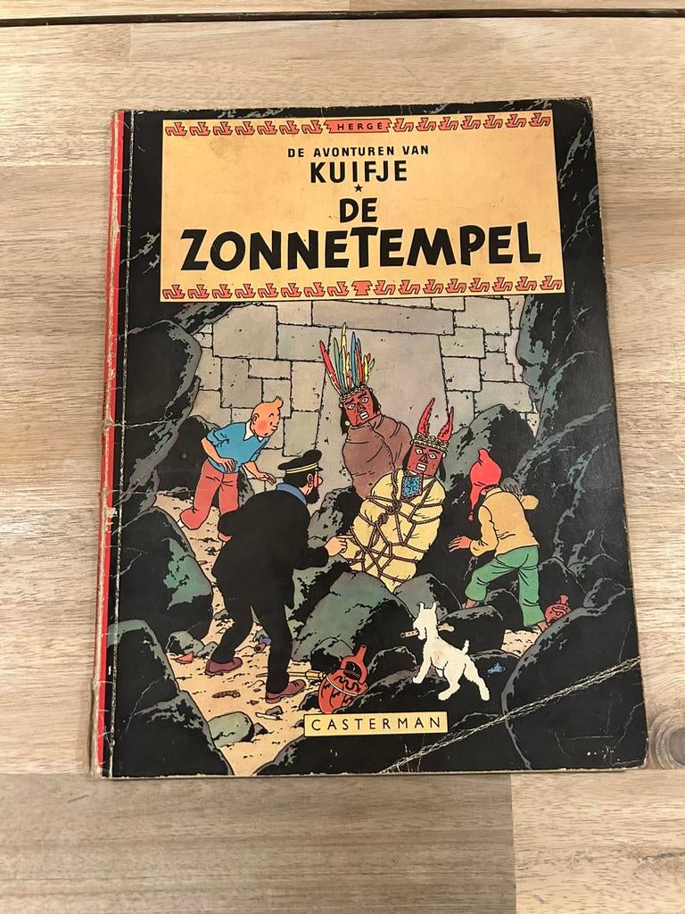 Kuifje - de zonnetempel, Boeken, Eén stripboek, Ophalen, Gelezen