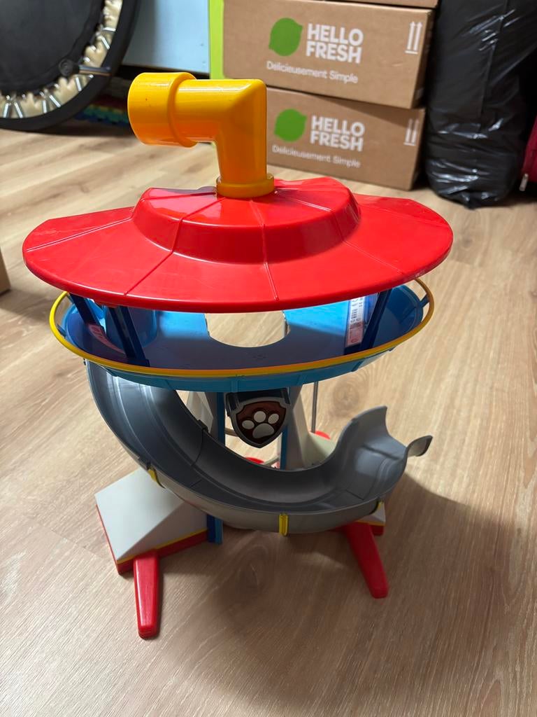 Tour de contrôle Pat Patrouille, Enlèvement ou Envoi