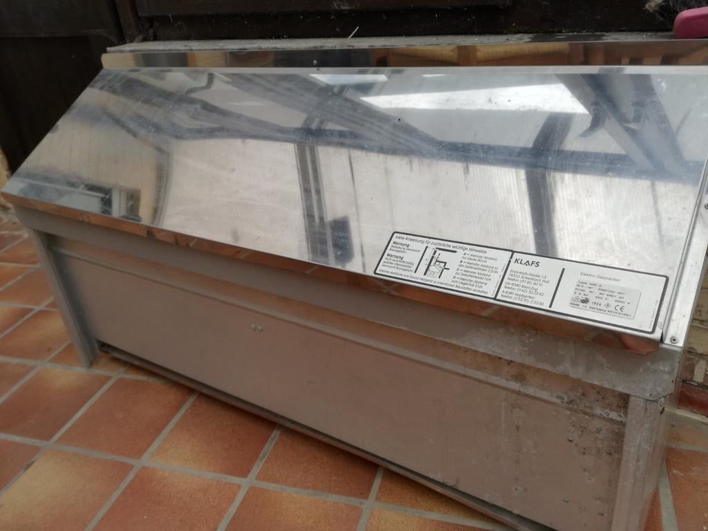 Saunakit voor handige bouwer (kachel 6kw + stoom + extras), Sport en Fitness, Sauna, Ophalen, Zo goed als nieuw