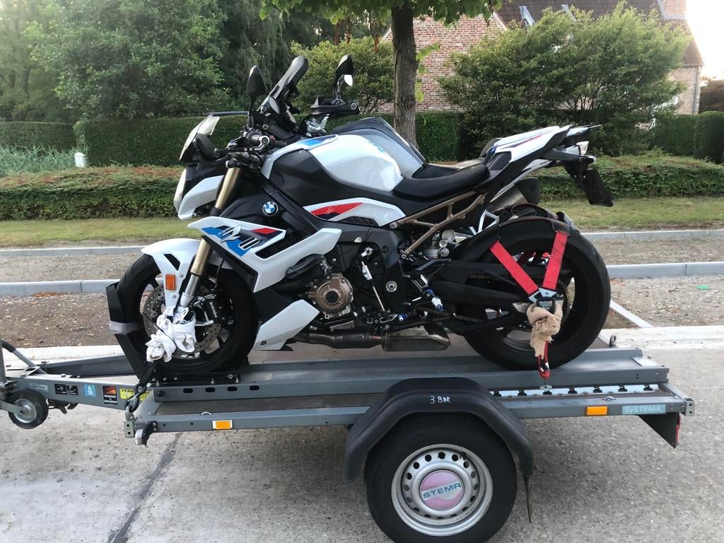 Te huur Motortrailer geremd tempo 100, Ophalen, Gebruikt