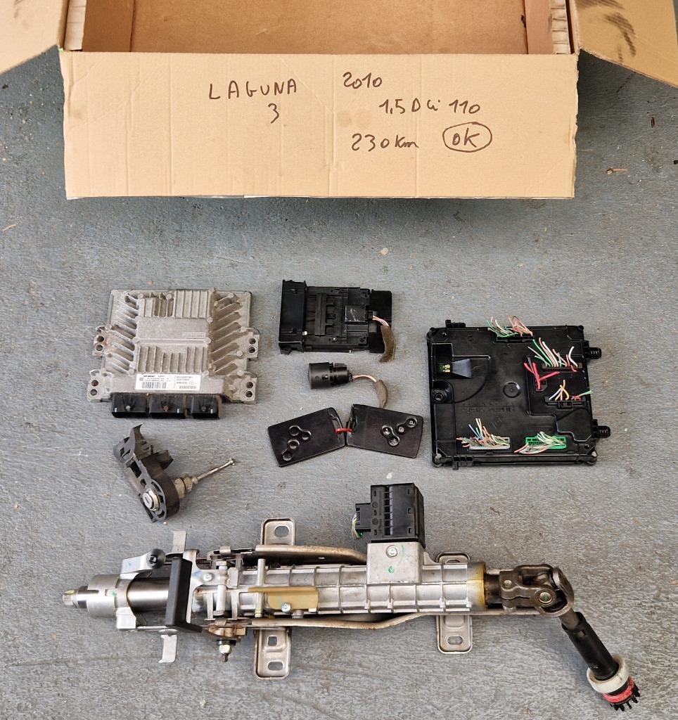 kit demarrage RENAULT LAGUNA 3 1.5 DCI 110 calculateur BSI, Enlèvement, Renault