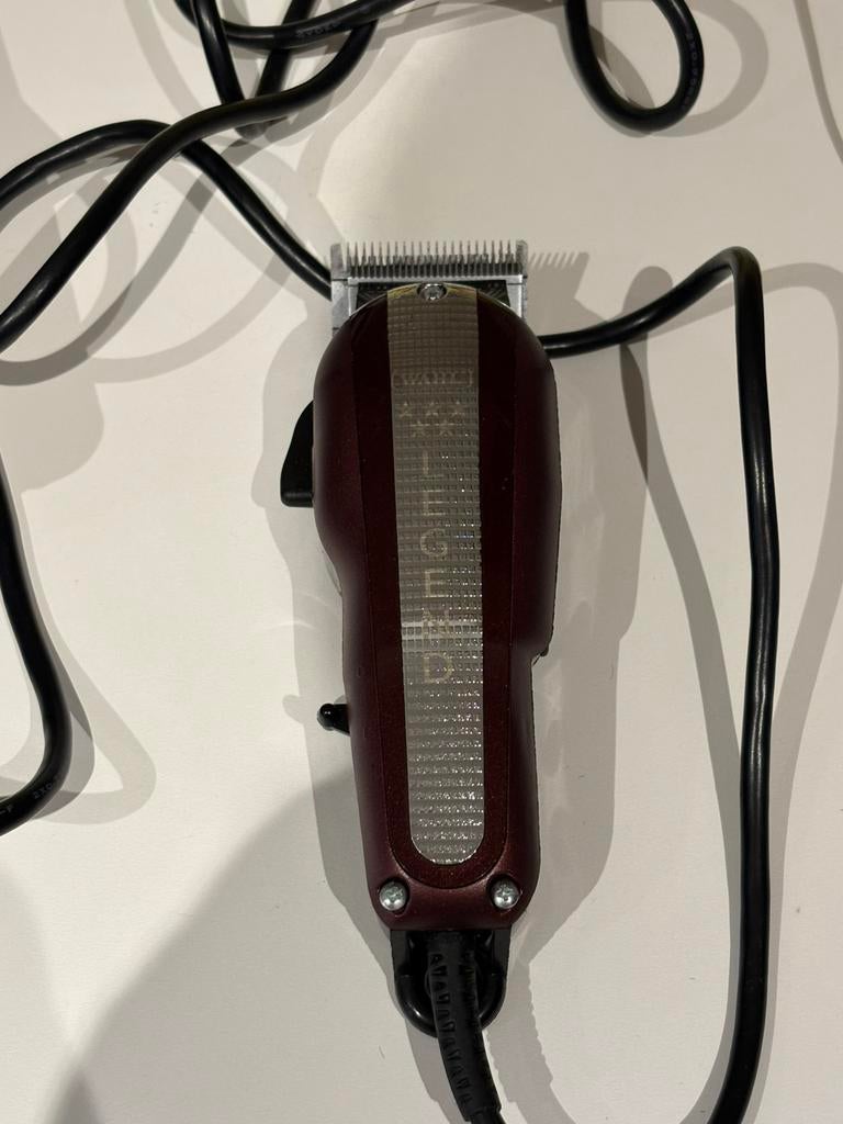 Wahl legend clipper/tondeuse bordeaux, Ophalen of Verzenden, Zo goed als nieuw, Tondeuse