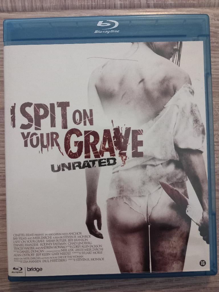 I spit on your grave - blu ray, Ophalen of Verzenden, Gebruikt, Horror