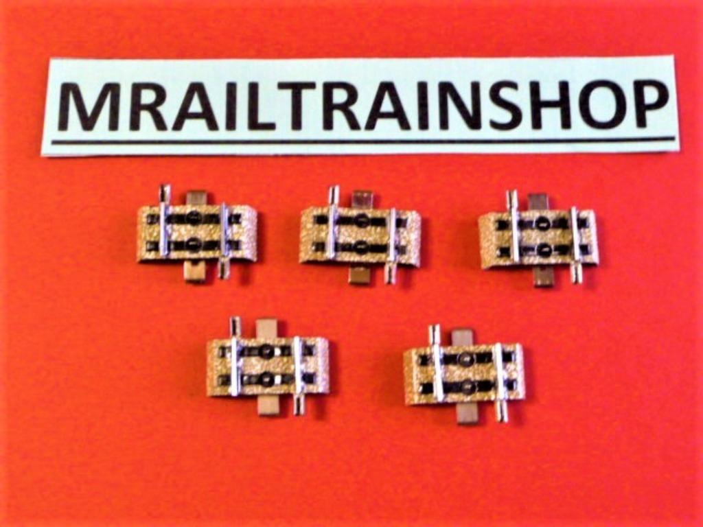 5210 MARKLIN HO - 5 x RECHTE RAILS/VOIES DROITS 1,60 CM MÄER, Marklin, Goppingen, Rails, Ophalen of Verzenden