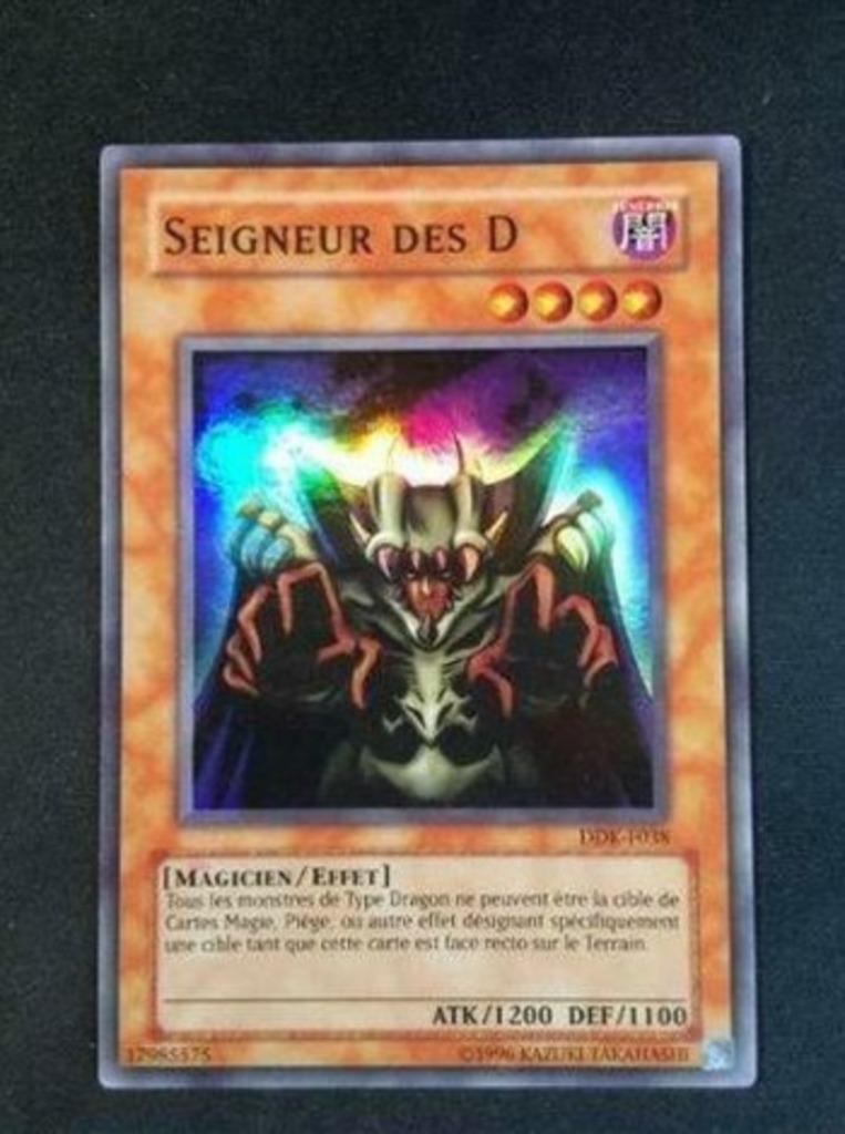 yu-gi-oh! seigneur des d holo ddk-f038 fr, Ophalen of Verzenden, Gebruikt