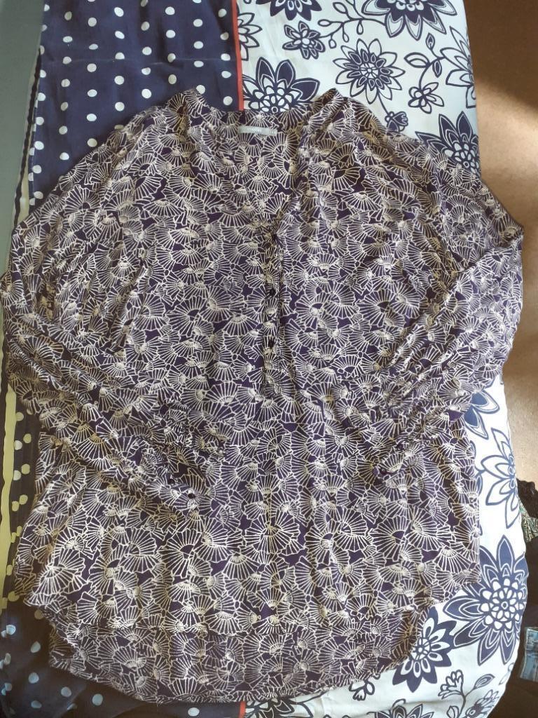 chemisier femme, Enlèvement ou Envoi, Comme neuf, Taille 46/48 (XL) ou plus grande, Violet