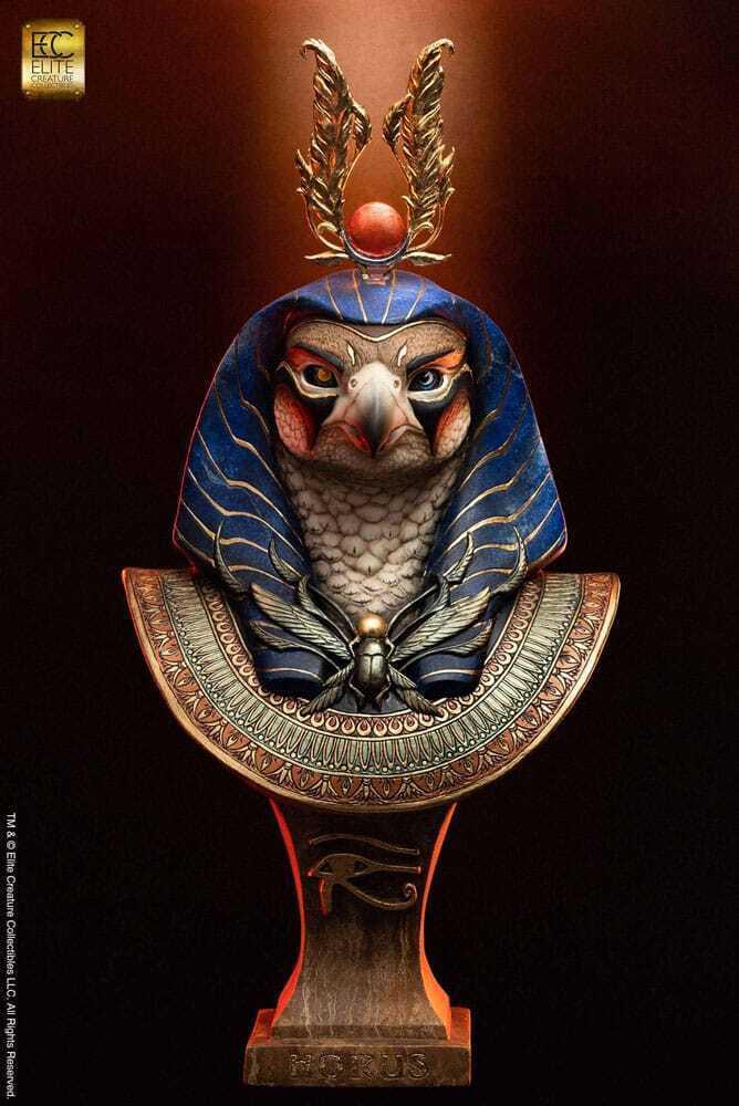 ECC Horus life size bust Elite Creature Cinemaquette, Collections, Enlèvement, Comme neuf, Fantasy