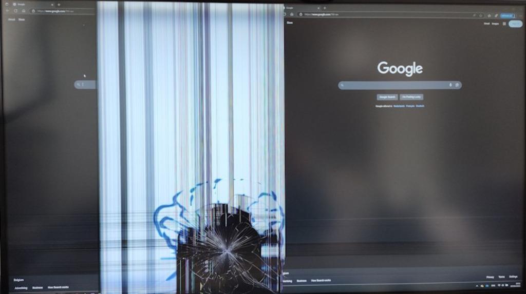 LG 43" (43UD79-B) LCD-scherm kapot - voor onderdelen, Computers en Software, Monitoren, Ophalen, IPS, Niet werkend, LG