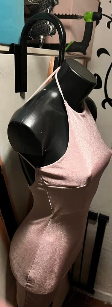 Feestjurk, Cocktailjurk, Zo goed als nieuw, Roze, Maat 36 (S)