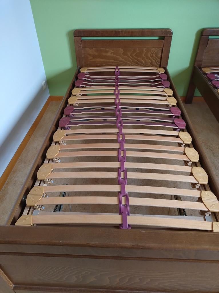 bed met verstelbare lattenbodem (levering mogelijk), Huis en Inrichting, Ophalen, Verstelbaar, 90 cm, Eenpersoons