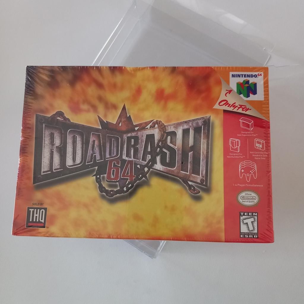 Version Road Rash pour Nintendo 64 USA scellée, Enlèvement ou Envoi, Comme neuf