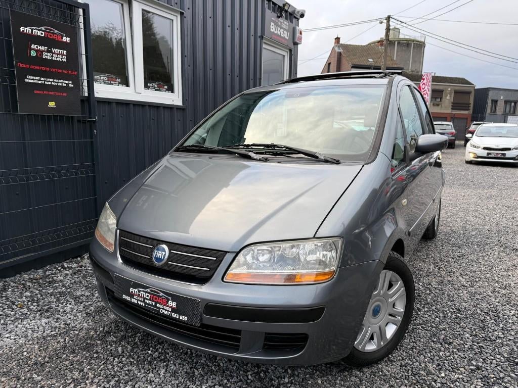 Fiat Idea 1.9 Multijet/ Toit Pano / Clim / Entretien + CT OK, Auto's, Fiat, Bedrijf, Te koop, Idea, ABS, Airbags, Airconditioning