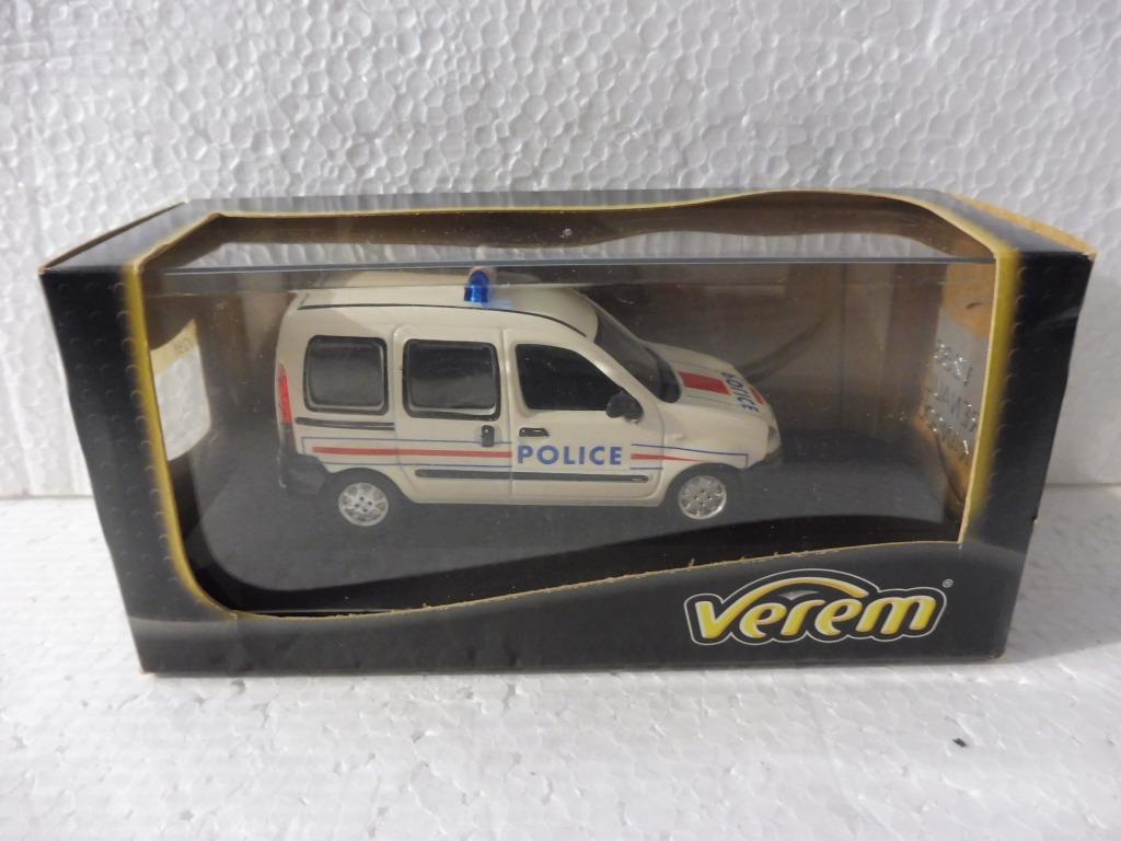 1:43 Verem V286 Renault Kangoo Police politie Solido, Hobby en Vrije tijd, Ophalen of Verzenden, Zo goed als nieuw, Auto, Solido
