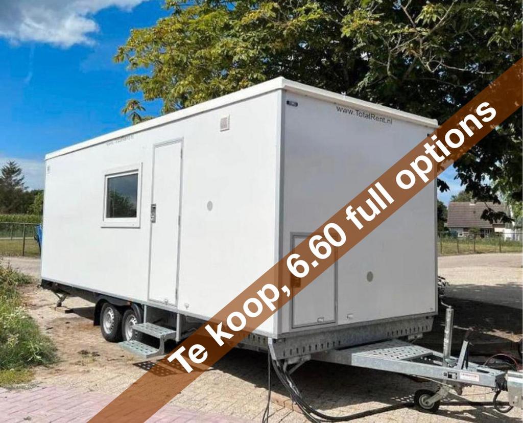 Te koop lease huur mobiele woonunit jong Gebruikt, Ophalen, Zo goed als nieuw