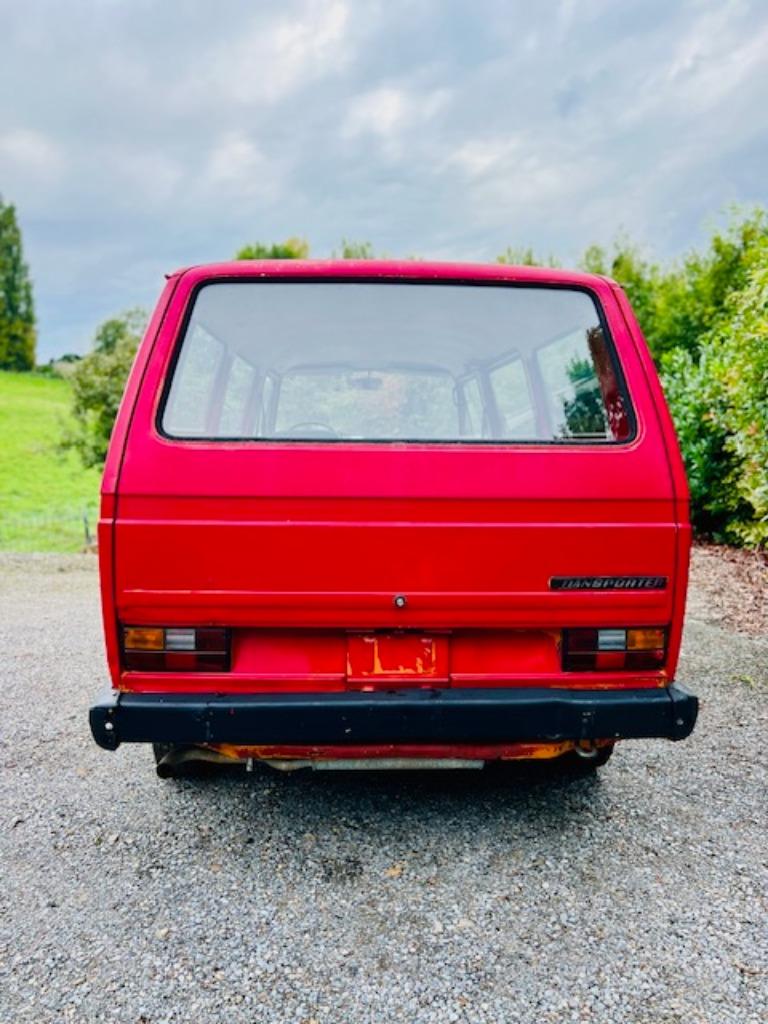 VW T3 1.6 Essence, Autos, Volkswagen, Rouge, Autres modèles, Achat, 4 portes