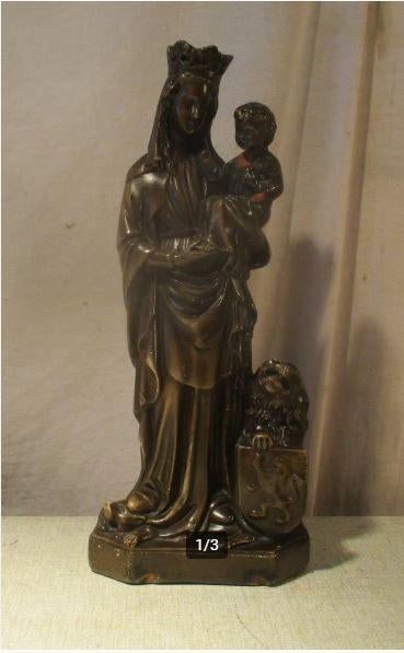 Belle statue ancienne - Vierge Marie et Jésus - Maucci, Antiquités & Art, Antiquités | Objets religieux, Enlèvement ou Envoi
