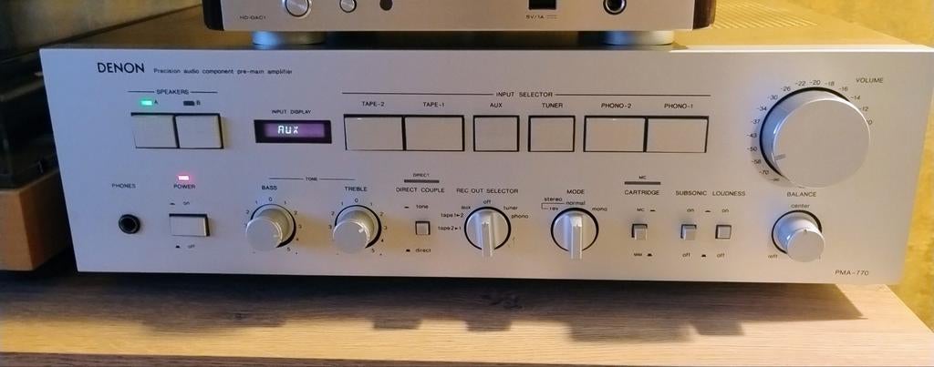 denon pma-770, Enlèvement ou Envoi, Utilisé, Denon