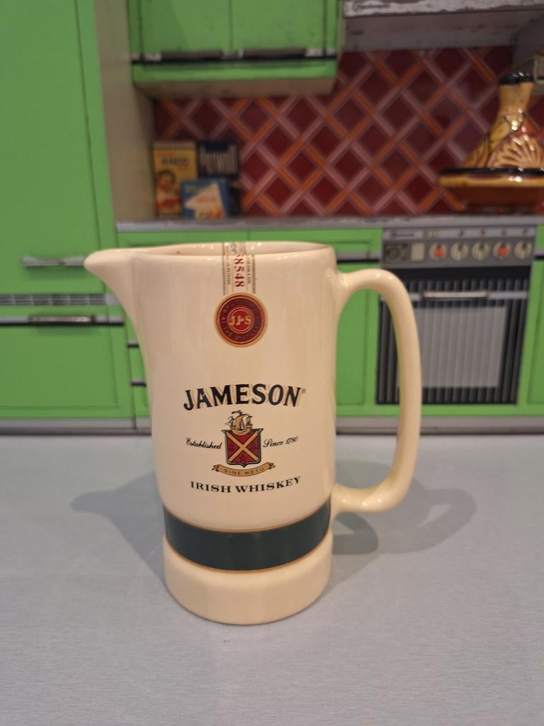 Vintage Jameson Ierse Whiskey kan, Collections, Enlèvement ou Envoi