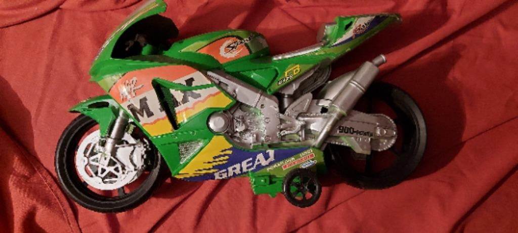 speelgoedmoto plastiek 30cm lang, 20cm hoog, Ophalen of Verzenden, Zo goed als nieuw