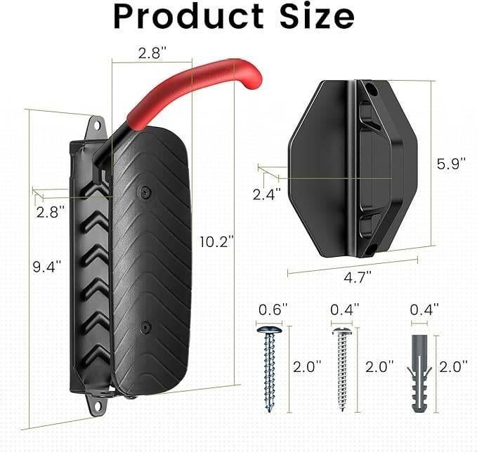 Porte-vélo pivotant | crochet mural | LIVRAISON GRATUITE, Autos : Divers, Porte-vélos, Neuf, -, -, HOUSOLUTION
