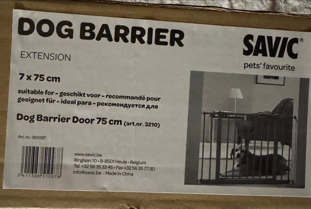 Ralonge de barrière, Animaux & Accessoires, Comme neuf