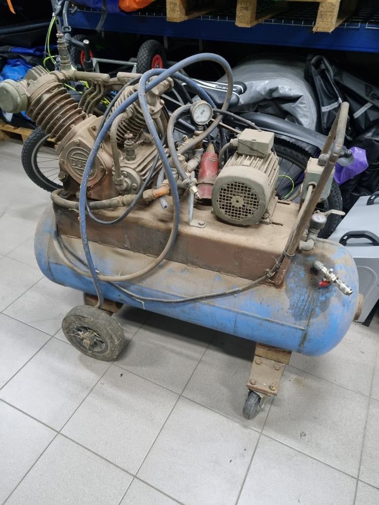 Compressor 3fase, Doe-het-zelf en Bouw, Ophalen