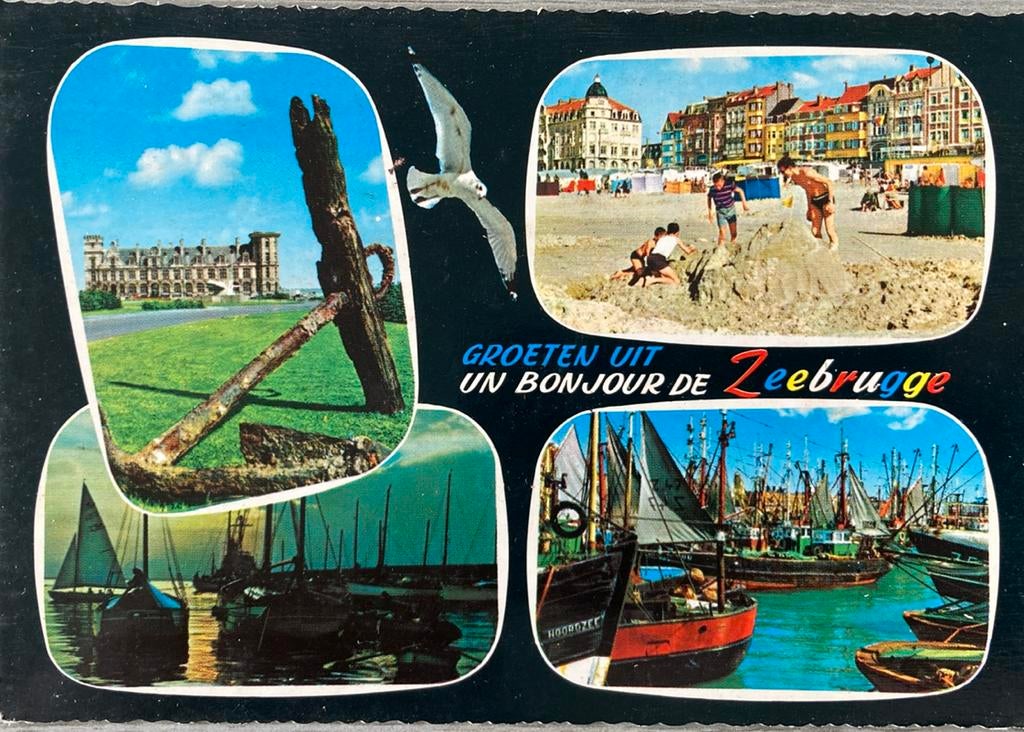 Zeebrugge Groeten uit Zeebrugge 1, Verzamelen, Postkaarten | België, Ophalen of Verzenden