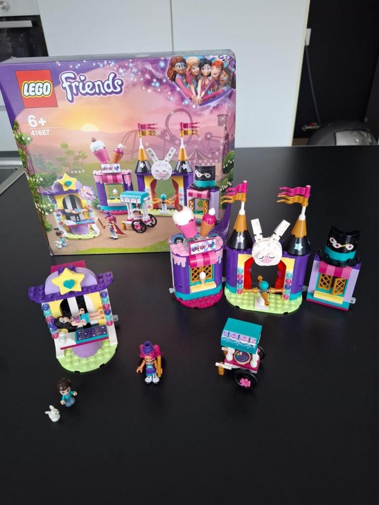 Lego Friends 41687 Magische Kermis Kraampjes, Ophalen, Zo goed als nieuw, Complete set, Lego