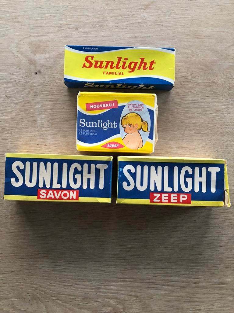Sunlight zeep, Verzamelen, Merken en Reclamevoorwerpen, Ophalen, Zo goed als nieuw