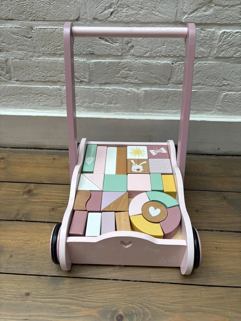 Little dutch blokkenkar, Kinderen en Baby's, Ophalen, Zo goed als nieuw