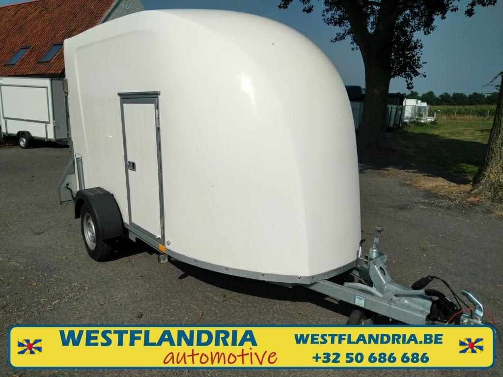Gesloten motortrailer met beugel en reservewiel, oktober 24 - foto 3